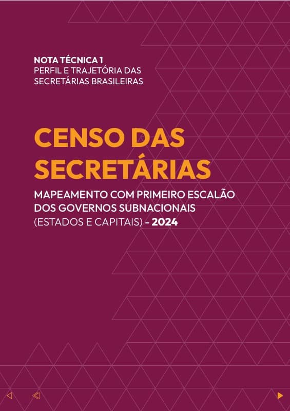 Nota Técnica #1 — Distribuição territorial e representatividade
